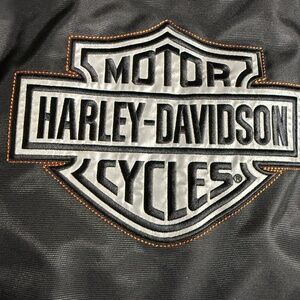 NWOT Harley-Davidson Black with Orange accents Riding Jacket size XL
